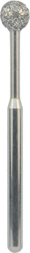 Боры алмазные 801L-029 М длинный шаровидный (средняя)