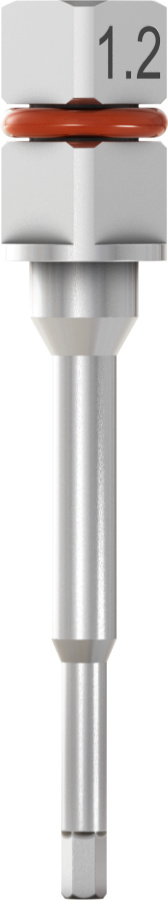 Отвертка шестигранная 1,2 для трещетки/длинная