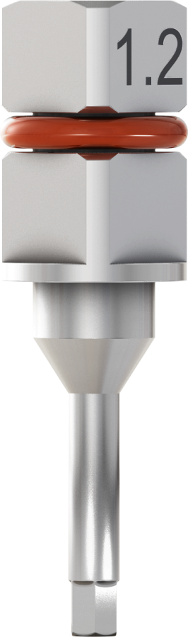 Отвертка шестигранная 1,2 для трещетки/короткая